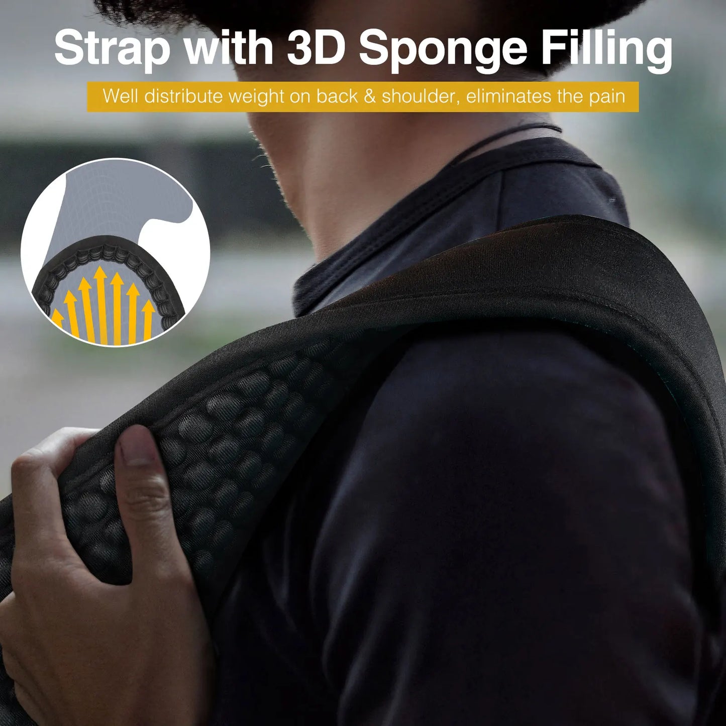 Lekato Adjustable Wide Shoulder Padded Guitar Strap