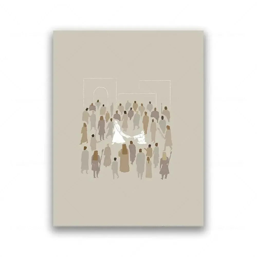 Jesus Wall Art Canvas Poster