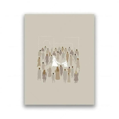 Jesus Wall Art Canvas Poster