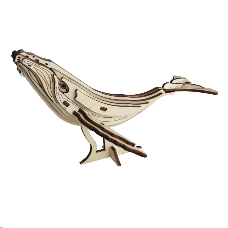 DIY 3D Wooden Puzzle Models