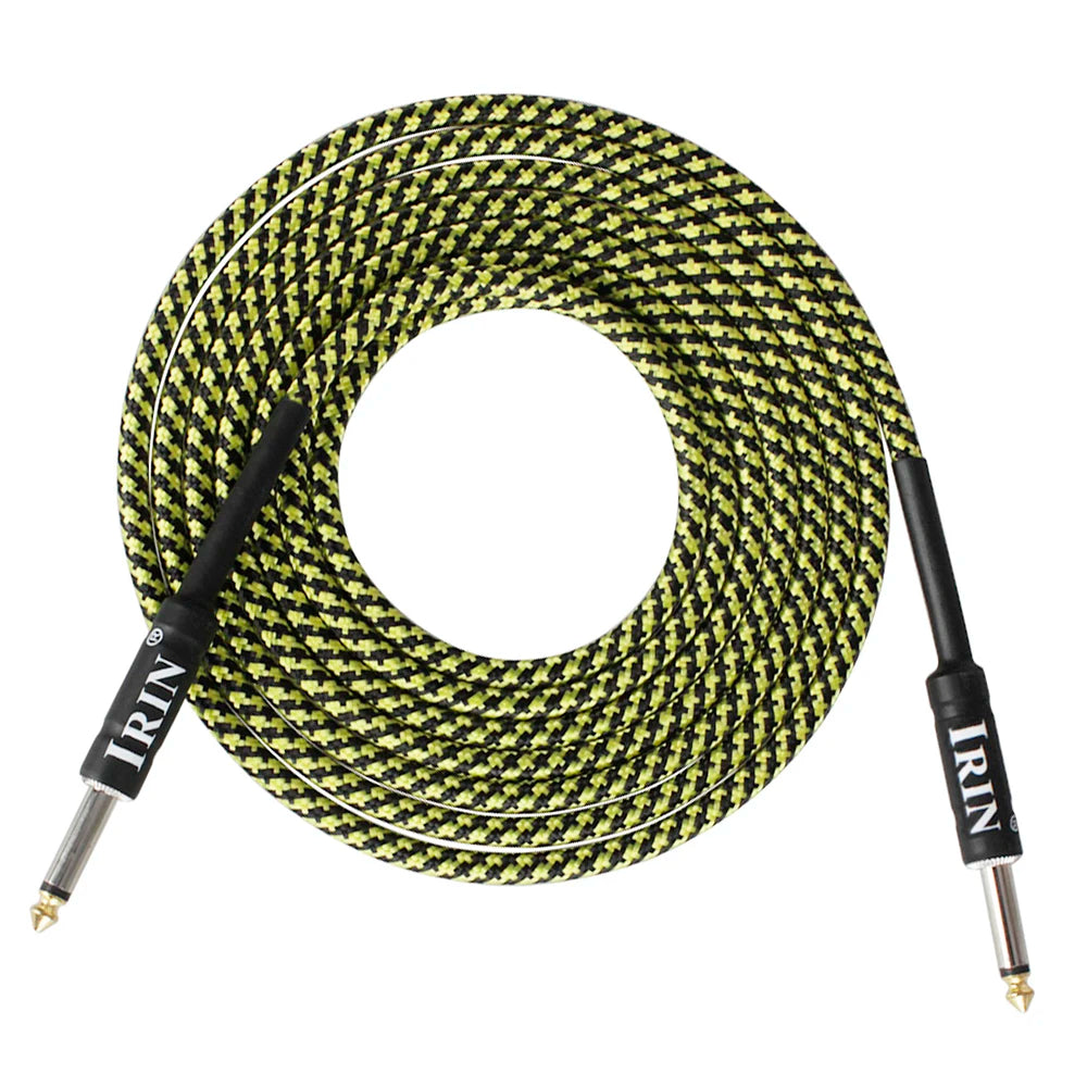 SHUFFLE Shielded Noise Reduction Braided  3/6/10M Guitar Cable Wire - Bass