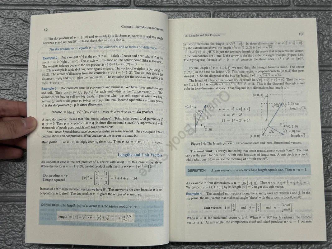 Introduction To Linear Algebra 5th Edition By Gilbert Strang English Original Mathematics Research Advanced Numbers Study Book