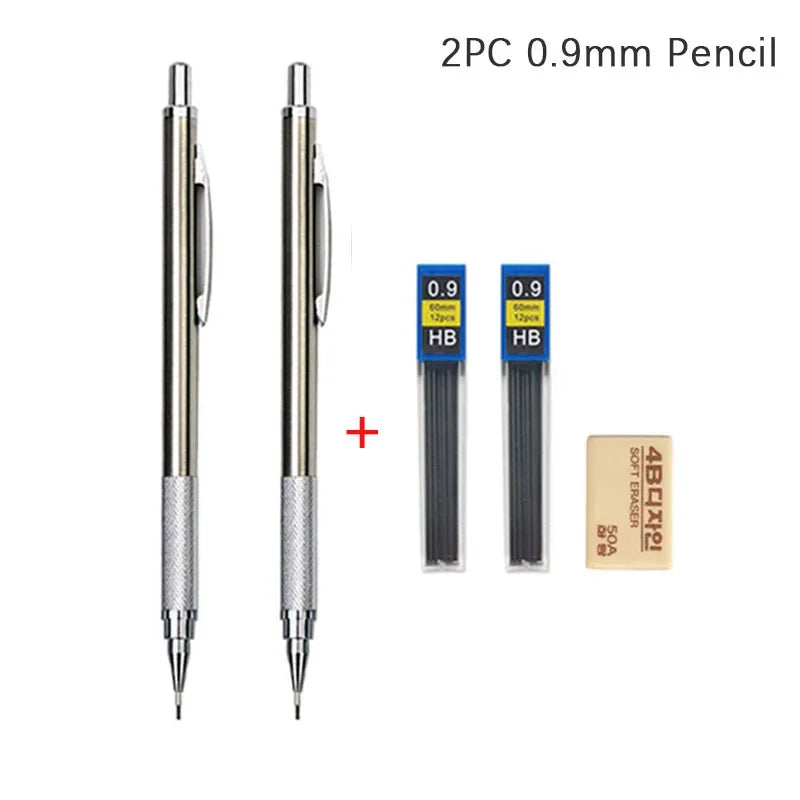 Mechanical Pencil Set | 0.3 0.5 0.7 0.9 1.3 2.0mm
