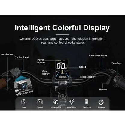 SAMEBIKE RS-A07 28" 500W Electric Bicycle| 36V13AH Lithium Battery