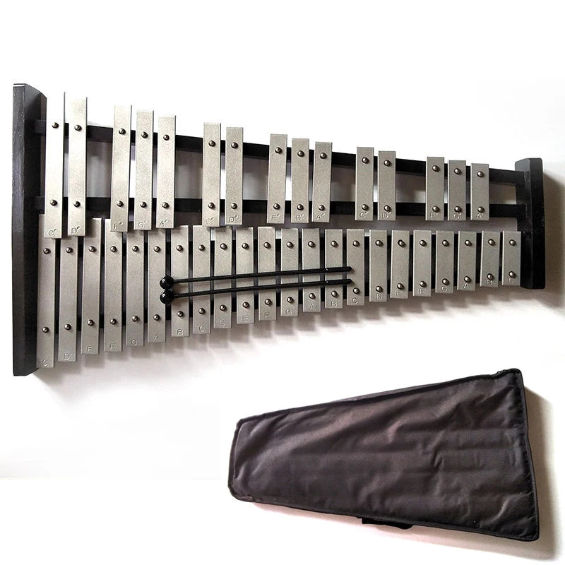 Professional 32 Notes Aluminum Xylophone with Bag
