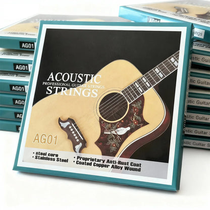 Folk Guitar Acoustic Guitar Strings - Stainless Steel,Coated Copper Alloy Wound - 010-047(Light)