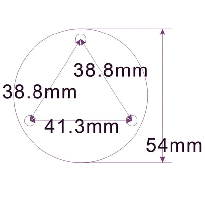 Guitar Toggle Switch Back Metal Cover EST-1894