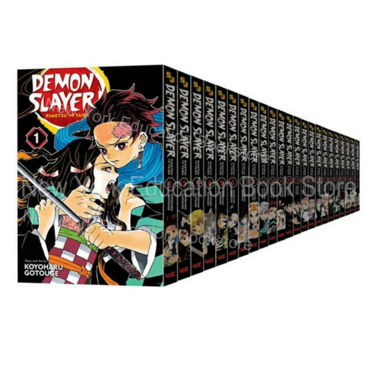 Anime  Comic Book | Demon Slayer Kimetsu No Yaiba Manga - 23 Books Volume 1-23