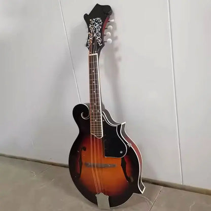 High Quality Acoustic Oud Musical Instrument F Style  8 String Mandolin for Beginner Professional Player