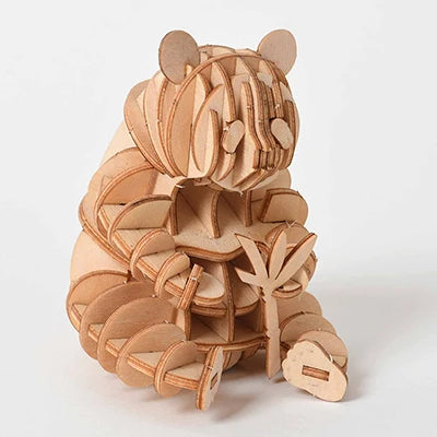 DIY 3D Wooden Puzzle Models