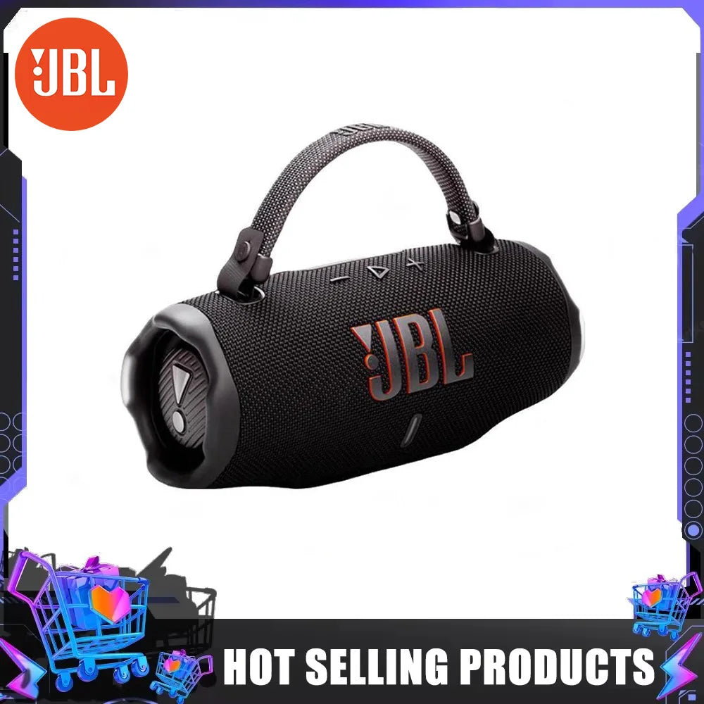 JBL Charge 6 Bluetooth Speaker FLIP6 Portable IPX7 Waterproof Outdoor Stereo Bass Music Track Speaker Independent Tweeter