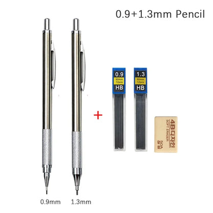 Mechanical Pencil Set | 0.3 0.5 0.7 0.9 1.3 2.0mm