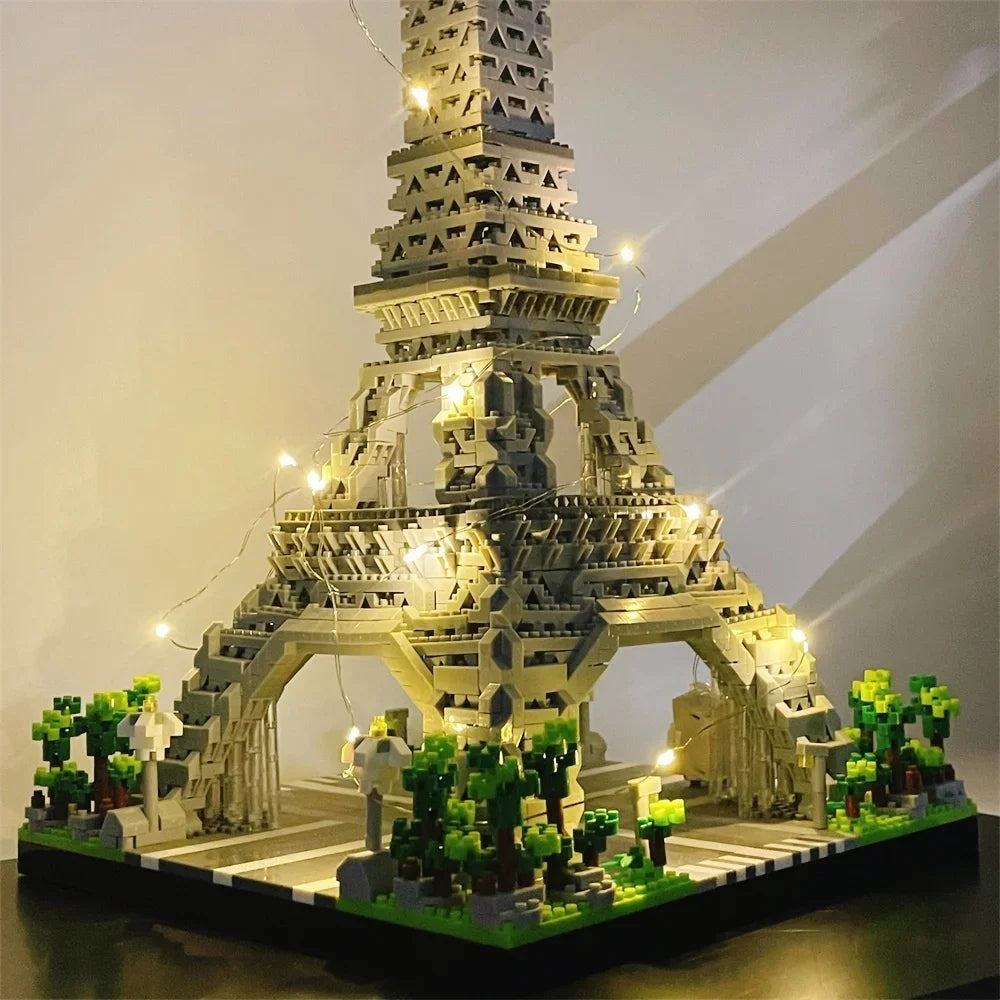 Micro Mini Building Blocks | KNEW BUILT LED Illuminated Exquisite Towers