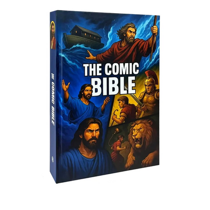 The  Easy-To-Read Stories In Comic Bible Book