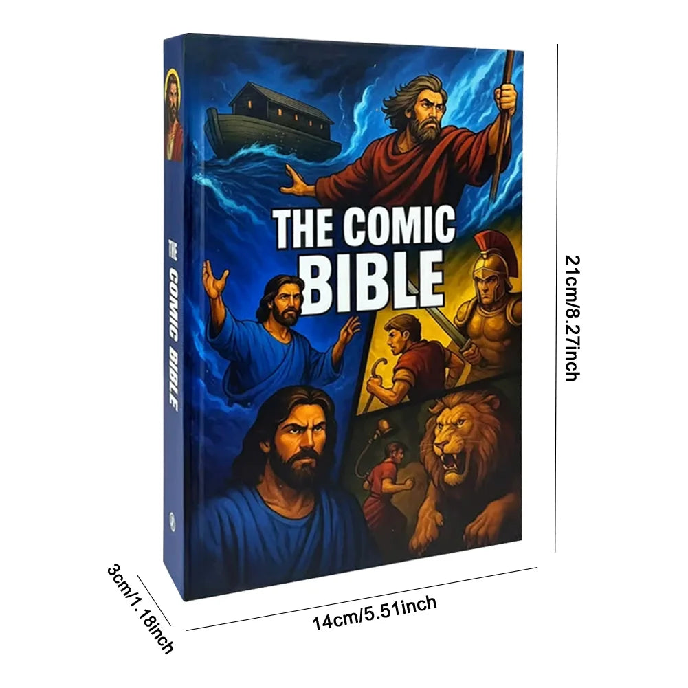 The  Easy-To-Read Stories In Comic Bible Book