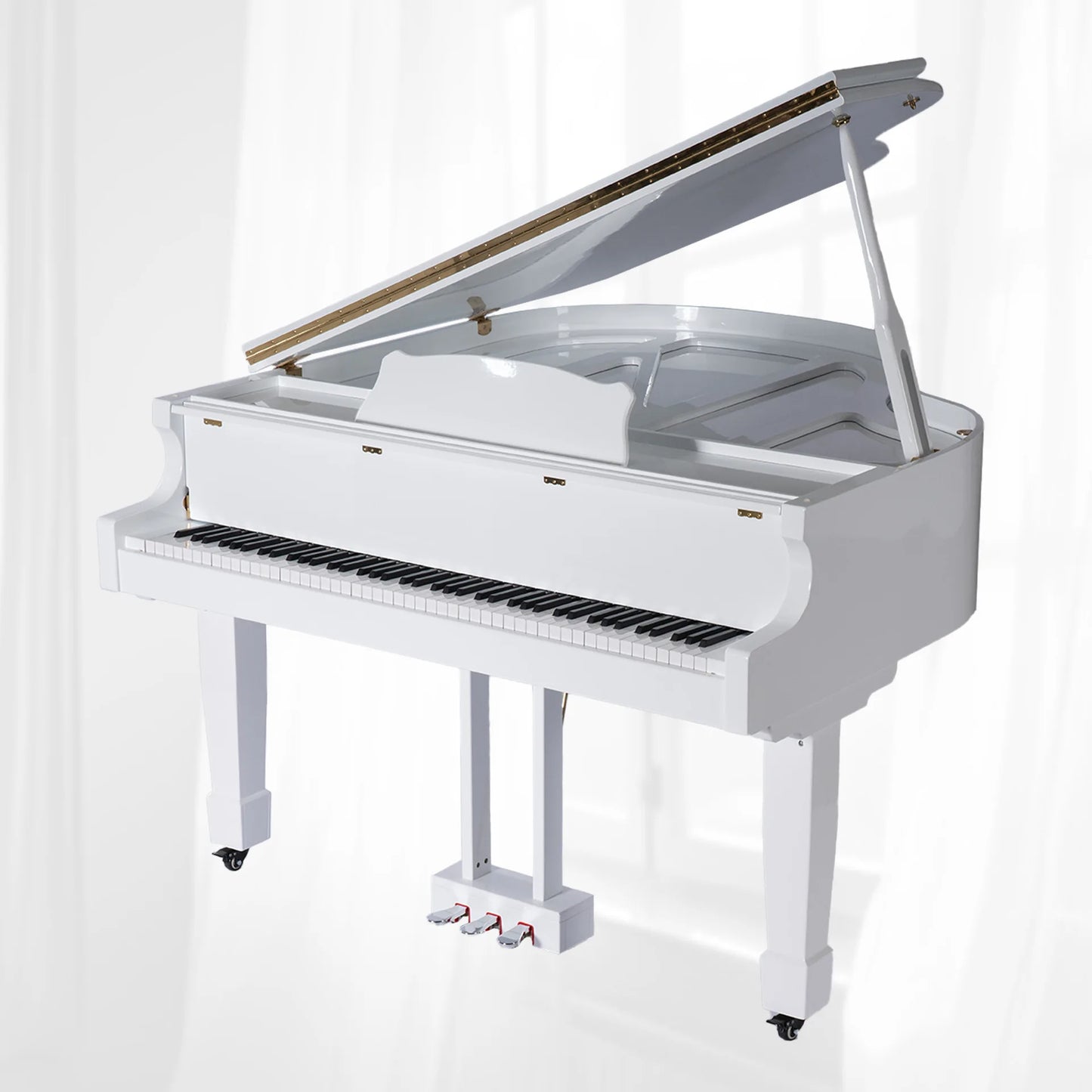 Professional Smart Grand Piano 88-key Heavy Hammer Home Upright | Children/Adult
