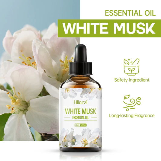 WHITE MUSK Fragrence Essential Oil -100ml-60ml-30ml