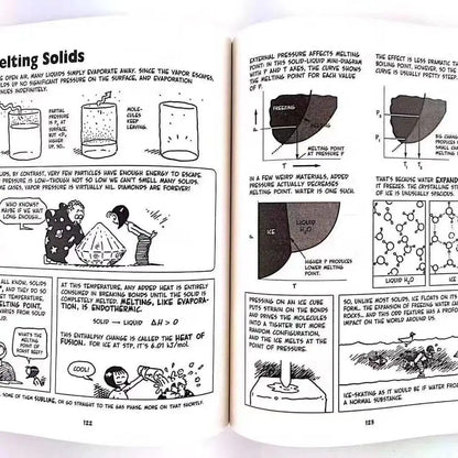 Early Education | The Cartoon Guide to Statistics/Chemistry Funny Science Comics - 8 Books