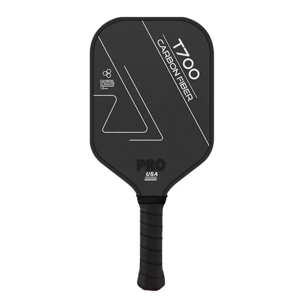 T700 Frosted Surface Carbon Fiber Pickleball Rackets | Lightweight USAPA Approved
