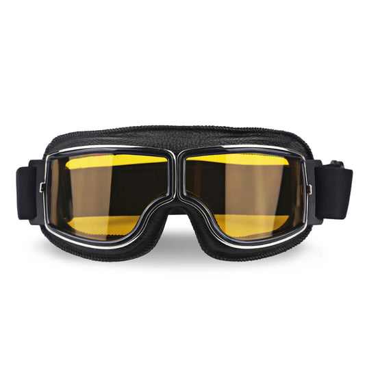 Retro Motorcycle Helmet Goggles