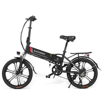 Samebike 20", 350W Brushless Motor,  Aluminum Alloy Folding Frame E Bike- 48V10.4AH Battery