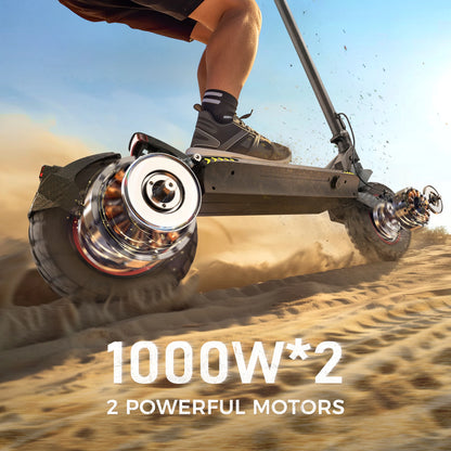 iScooter iX7 Pro Foldable Electric Kick Scooter | High Speed 60 km/h 2000W/ 48V 17.5Ah Battery