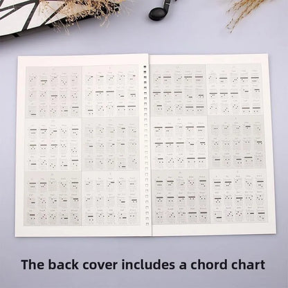 Blank Six-Line Music Notebook