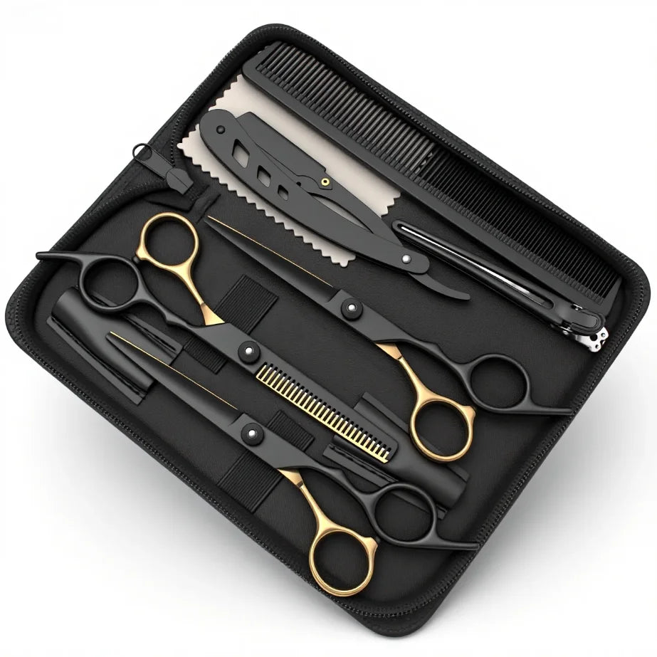 Professional 440C Japanese Steel Hair Cutting Shears