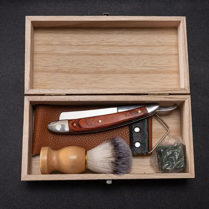 High-End Men's Manual Beard Shaving Set