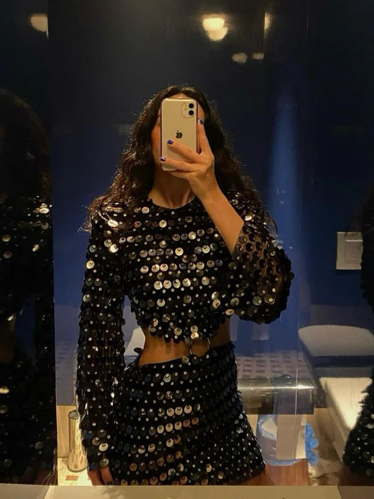 Women's Slim Glitter Dresses