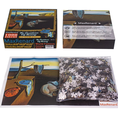 Salvador Dali The Persistence of Memory Jigsaw Puzzle - 1000 Pieces