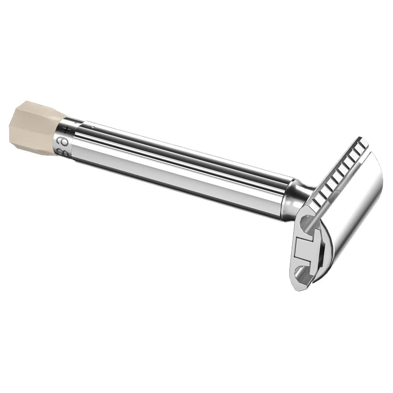 Men's Classic Metal Double-Edge Razor (without Blades)