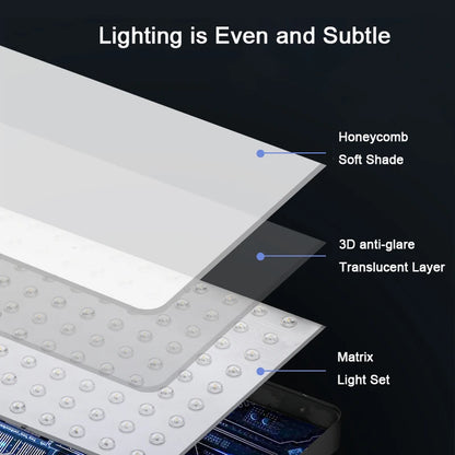 LED 2700K-7500K Panel Studio Light | Lighting For Youtube/Video Recording/Photography