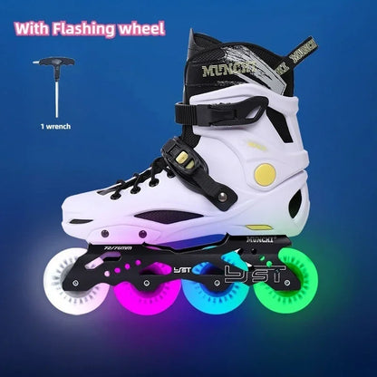 Original Freestyle Professional Slalom Inline Skates Adult Roller Skates