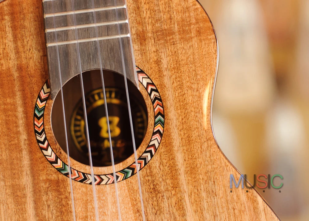 BS-20C  Full Solid Koa Wood Ukuleles Concert  Ukulele Handcraft Ukuleles