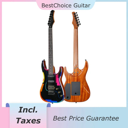 [Incl. Taxes] 37″ Professional Intelligent Electric Guitar with Effects for Beginner Adult Kid Children Smart Travel Guitar