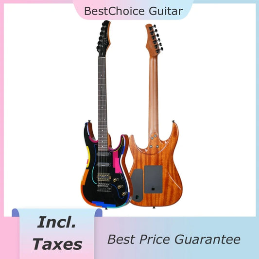 [Incl. Taxes] 37″ Professional Intelligent Electric Guitar with Effects for Beginner Adult Kid Children Smart Travel Guitar