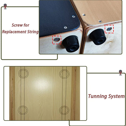 Solid Wood Cajon Drum Box