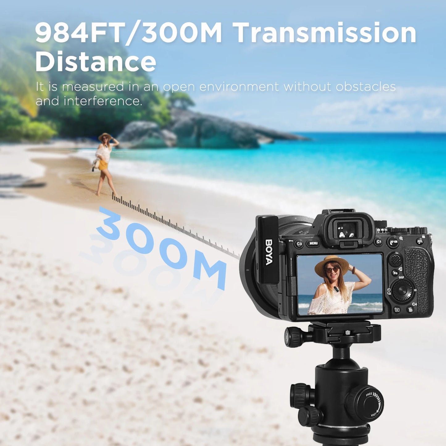 2 Wireless Lavalier Microphone | Ideal for iPhone/Android/DSLR Cameras/Gaming/Youtube