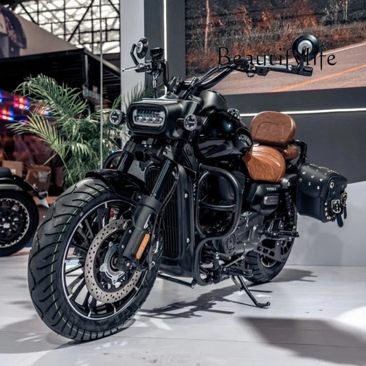 250ccV Double Cylinder CC Retro Locomotive Motorcycle Cruise  - Heavy Duty / Water Cooled