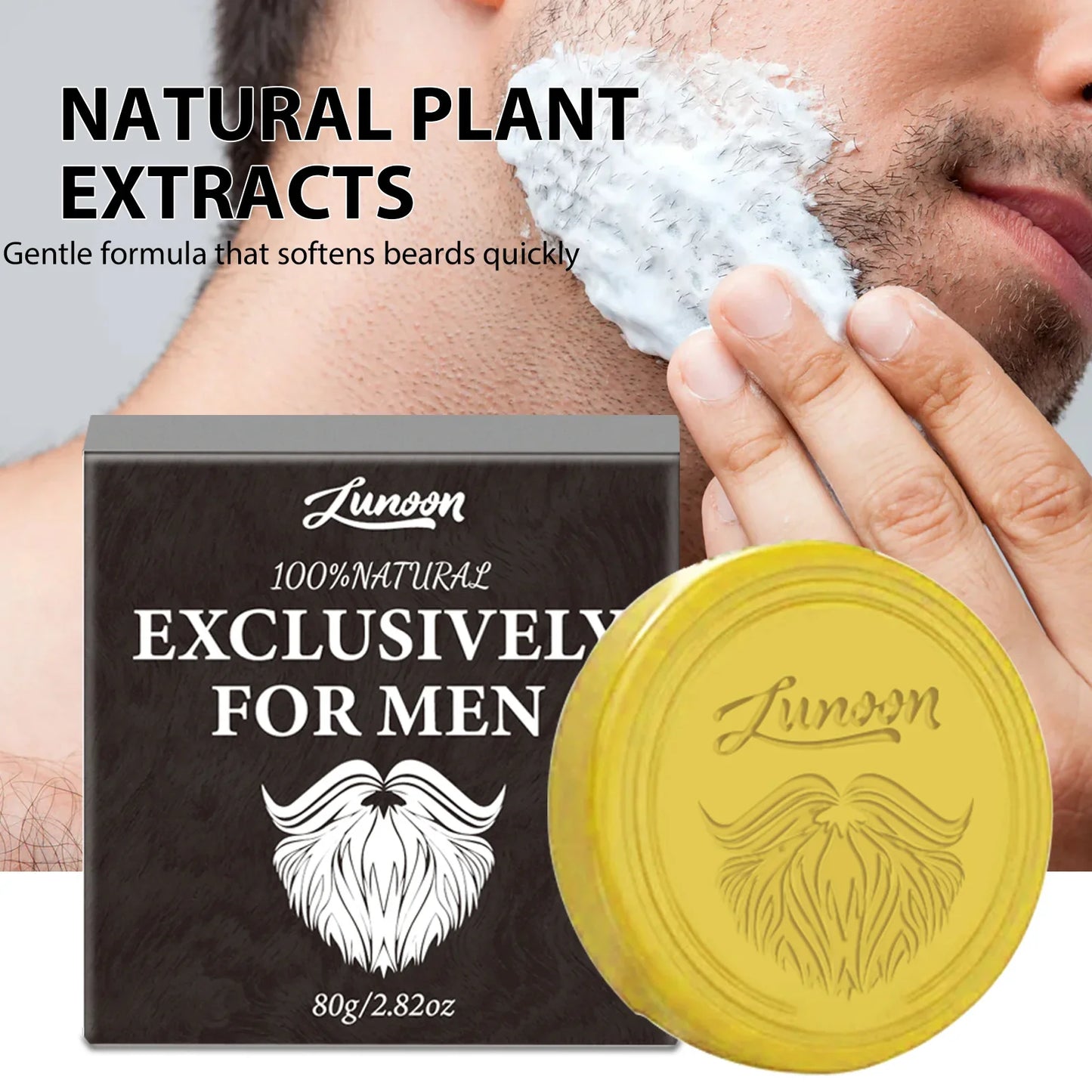 Men's Gentle Clean Shaving Soap