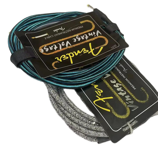 3M Length Reduced Noise Output Electric Guitar Audio Cable Lines - For Strat Tele&Bass