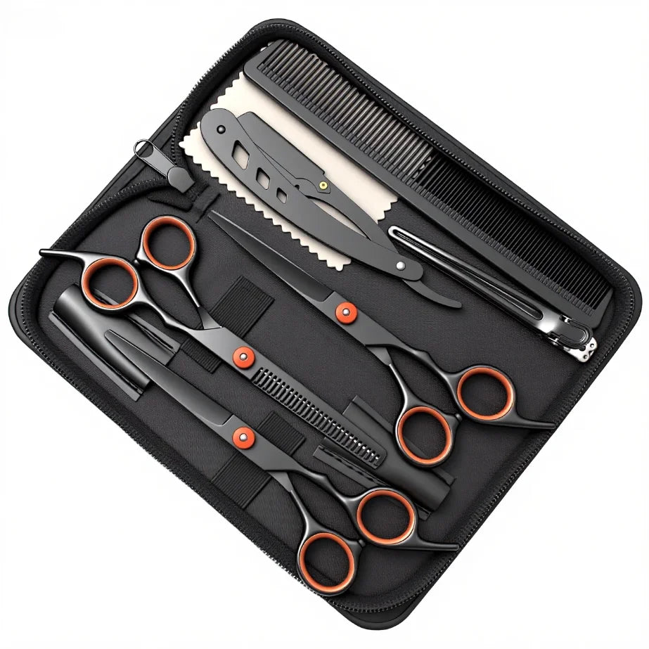 Professional 440C Japanese Steel Hair Cutting Shears