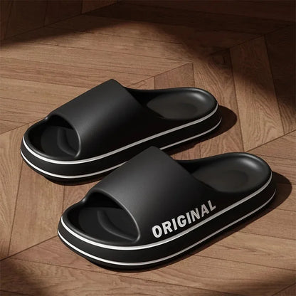 Men Thick Sole Summer Beach Slides