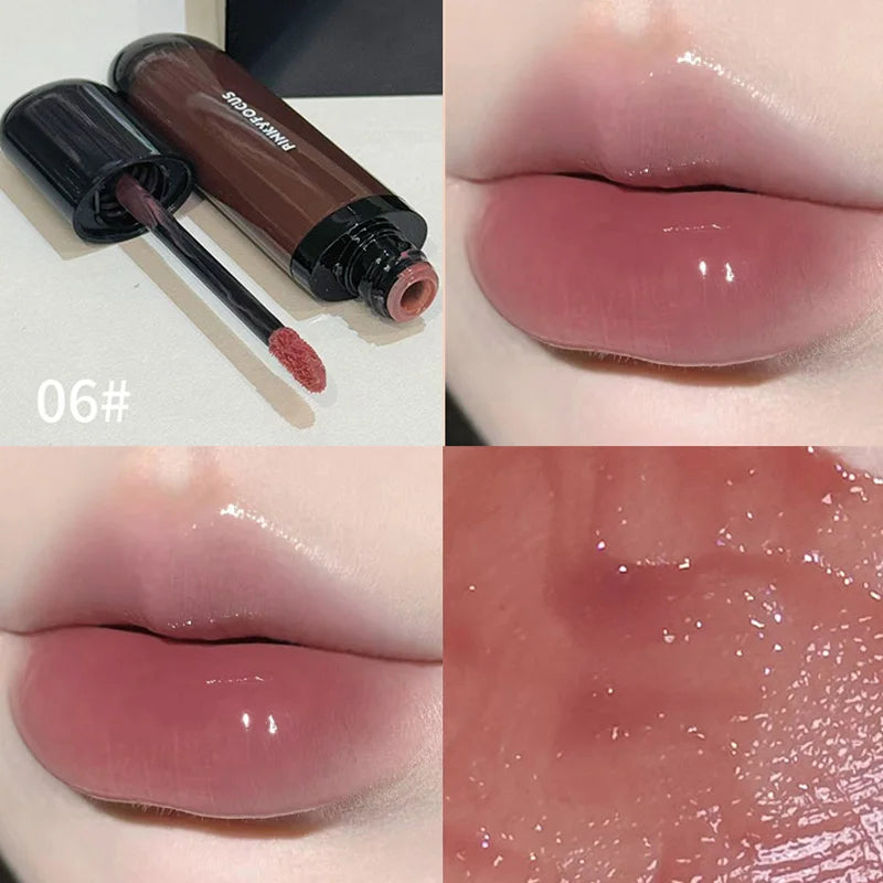 Light Moisturizing Lip Glaze Mirror Non-stick Lipstick