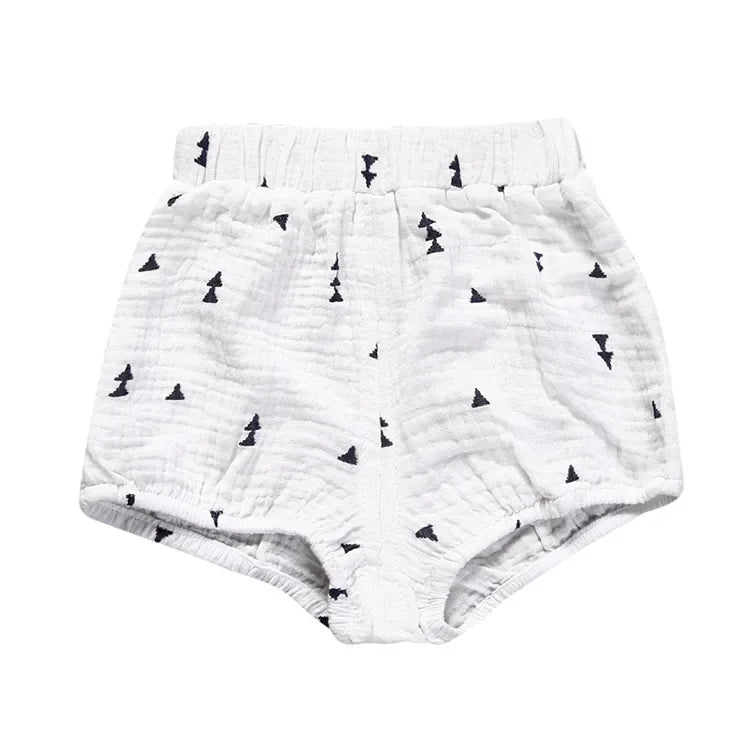 Comfortable Cotton Linen Toddler Shorts 3M-6Y