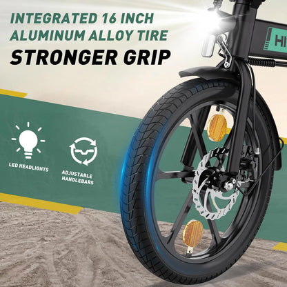 Electric Foldable City E-Bike | 36V/10.4Ah Lithium battery /electric mileage can reach 35-70k