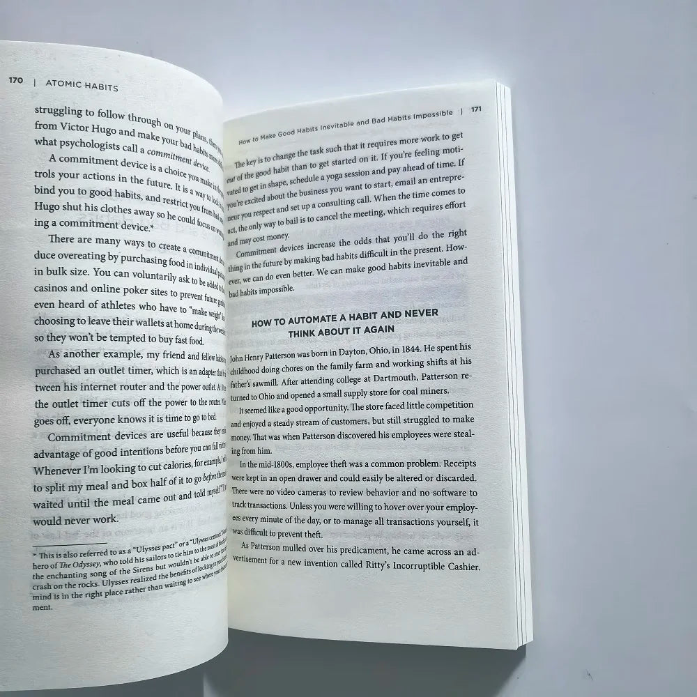 Atomic Habits An Easy Proven Way To Build Good Habits Break Bad Ones Self-management Self-improvement English Books