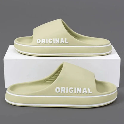 Men Thick Sole Summer Beach Slides
