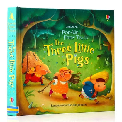 Usborne  Three Little Pigs 3D  Pop-Up Reading Book